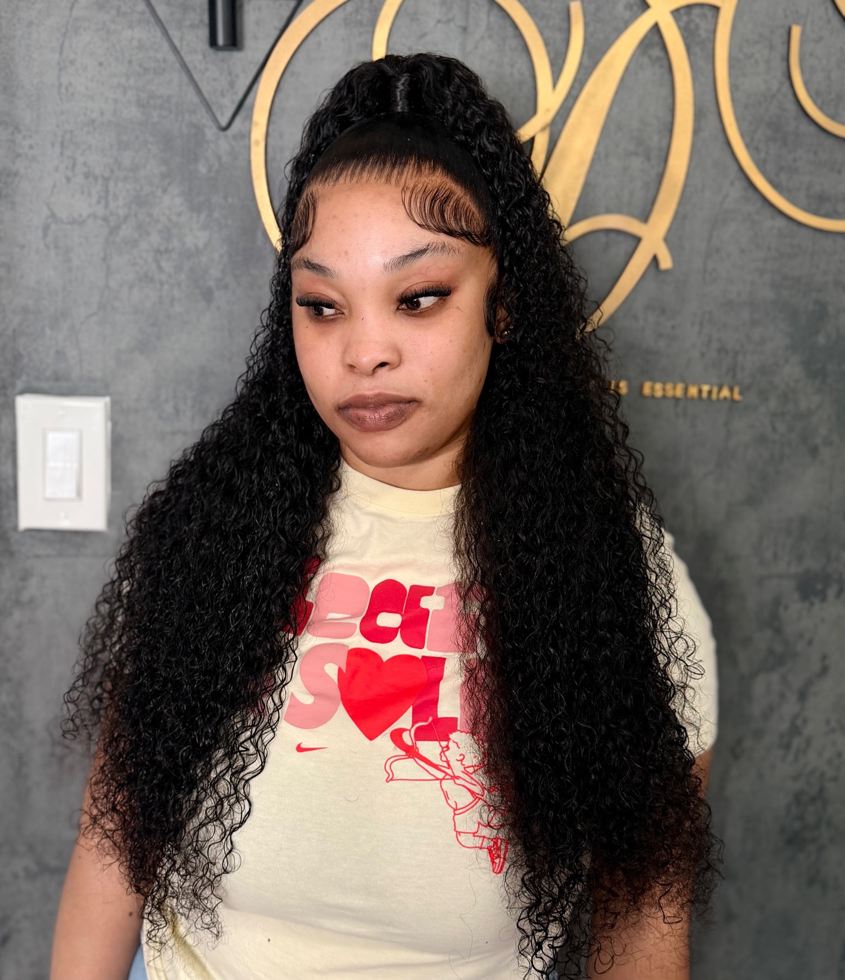 Burmese Curly Wig — HD Lace